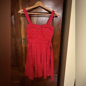Red Polka Dot Dress
